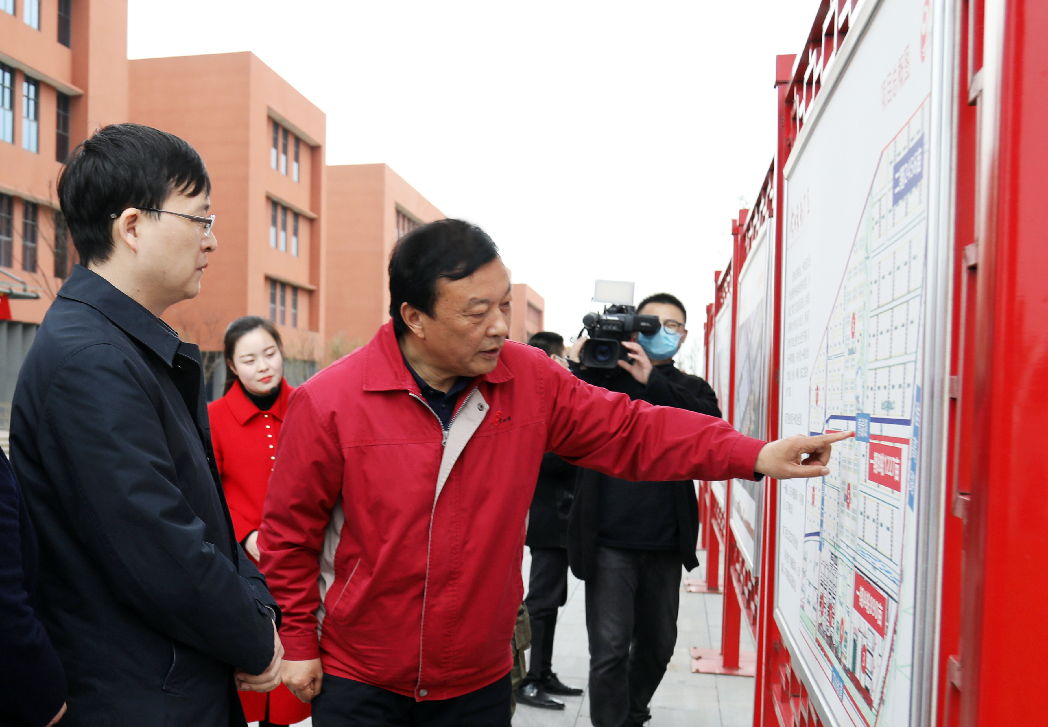 2020年3月27日，时任淮安市委副书记、市长，现任南京市市长陈之常调研金年会